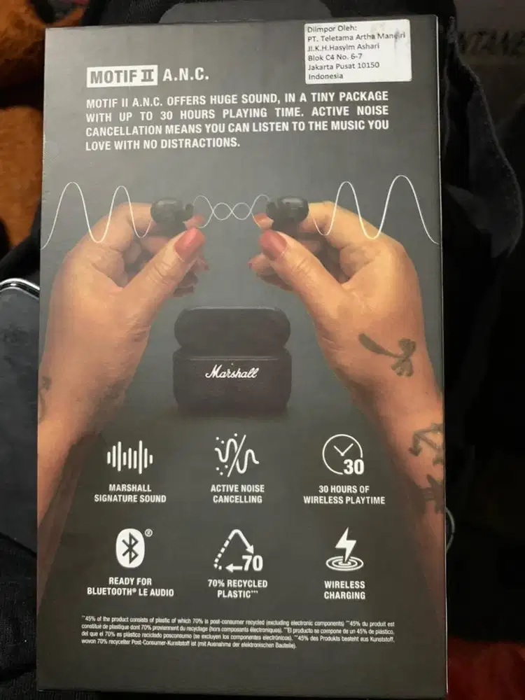 Headset Marshal Motif 2 Anc