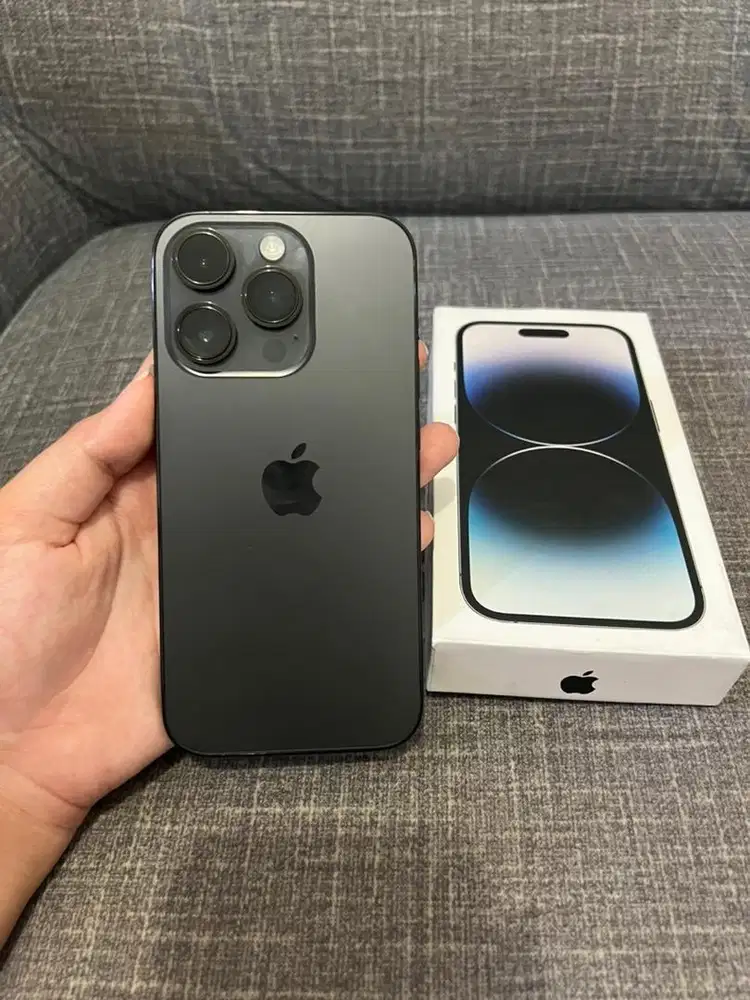 iPhone 14 Pro 256gb Space Black Ex Inter Fullset Nominus