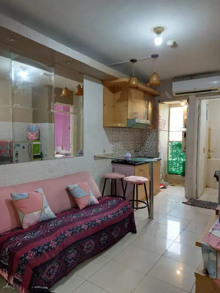 apartemen kalibatacity 2 bedroom greenpalace