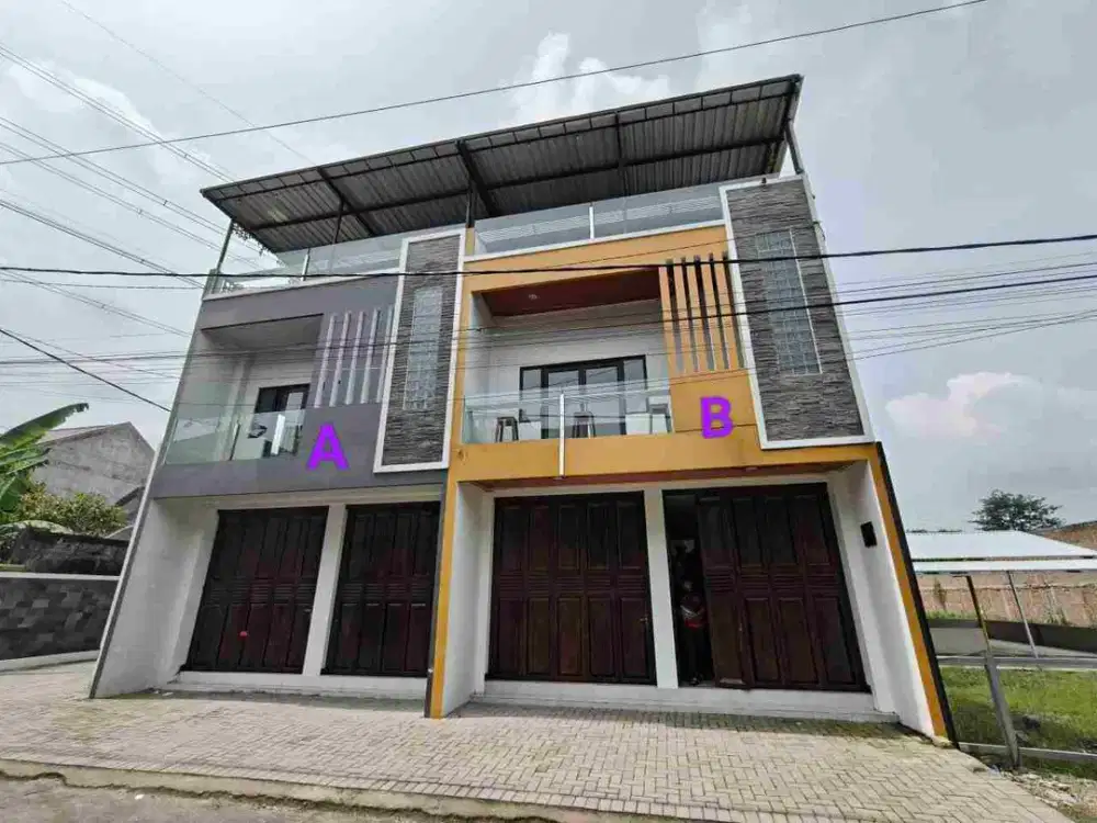 Ruko Bagus 3lt Siap Pakai di Gonilan Sukoharjo