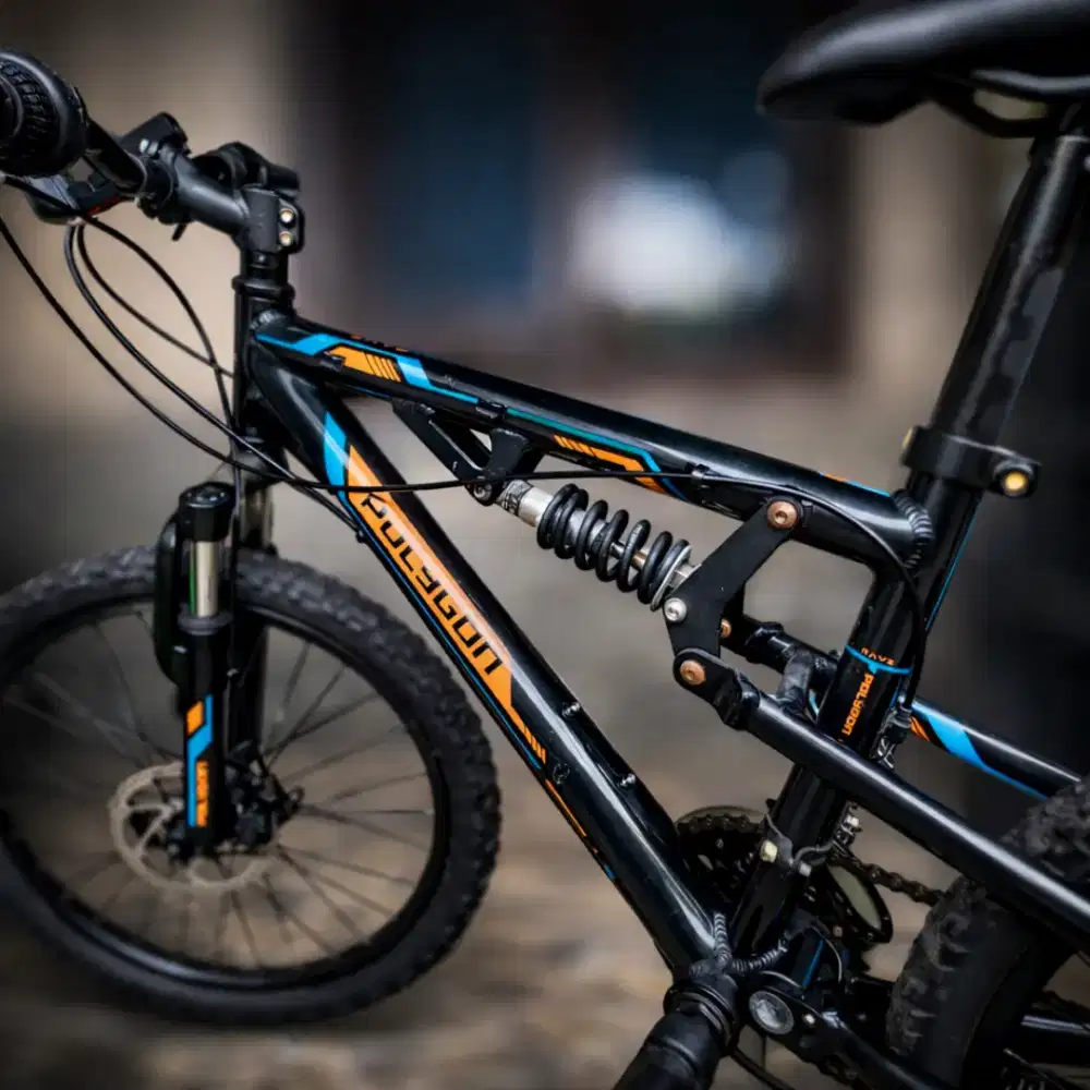 MTB Polygon Rayz 1 frame alloy 99% seperti baru