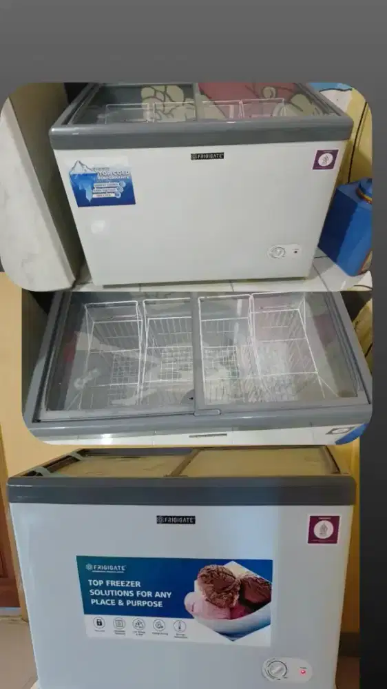 DIJUAL FREEZER FRIGIGATE Type F 210 SDF 200 Liter Pembeku
