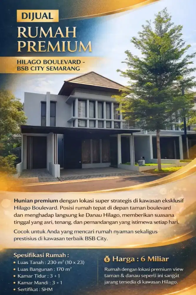 HILAGO HOME RESORT BOULEVARD BSB SEMARANG