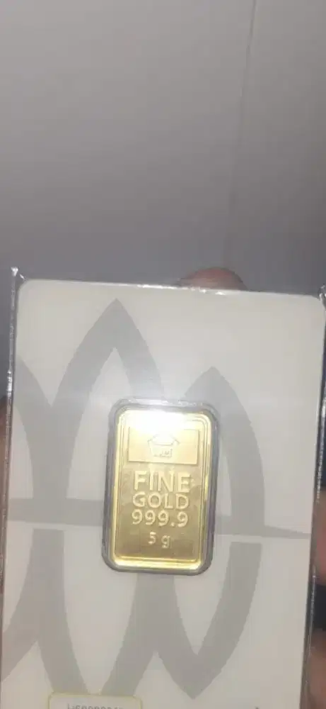 Logam mulia emas 5 gram antam