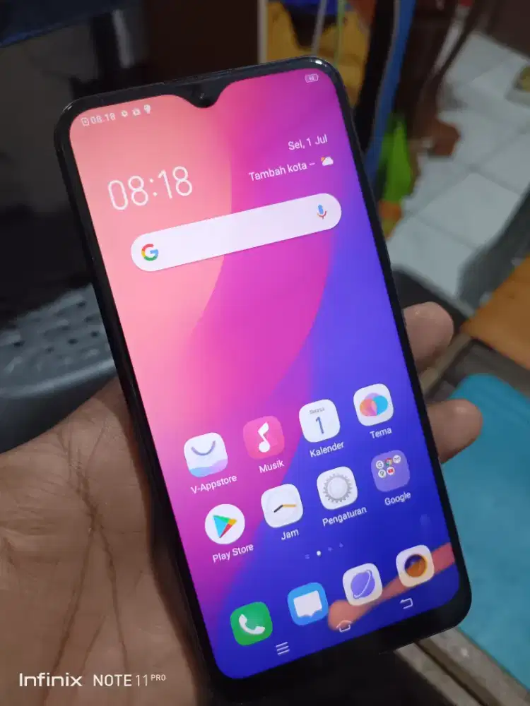 Vivo y15 ram 4/64gb hp aja batangan