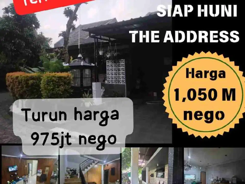 HARGA PROMO RUMAH LT 133M² di PERUMAHAN THE CIBUBUR
