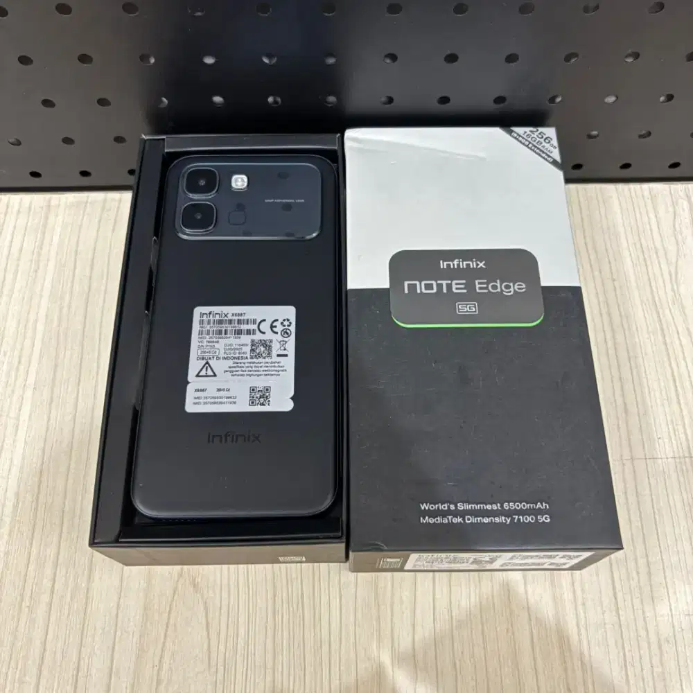 Infinix Note edge 5G+ 8/256 Black di Eleven cell