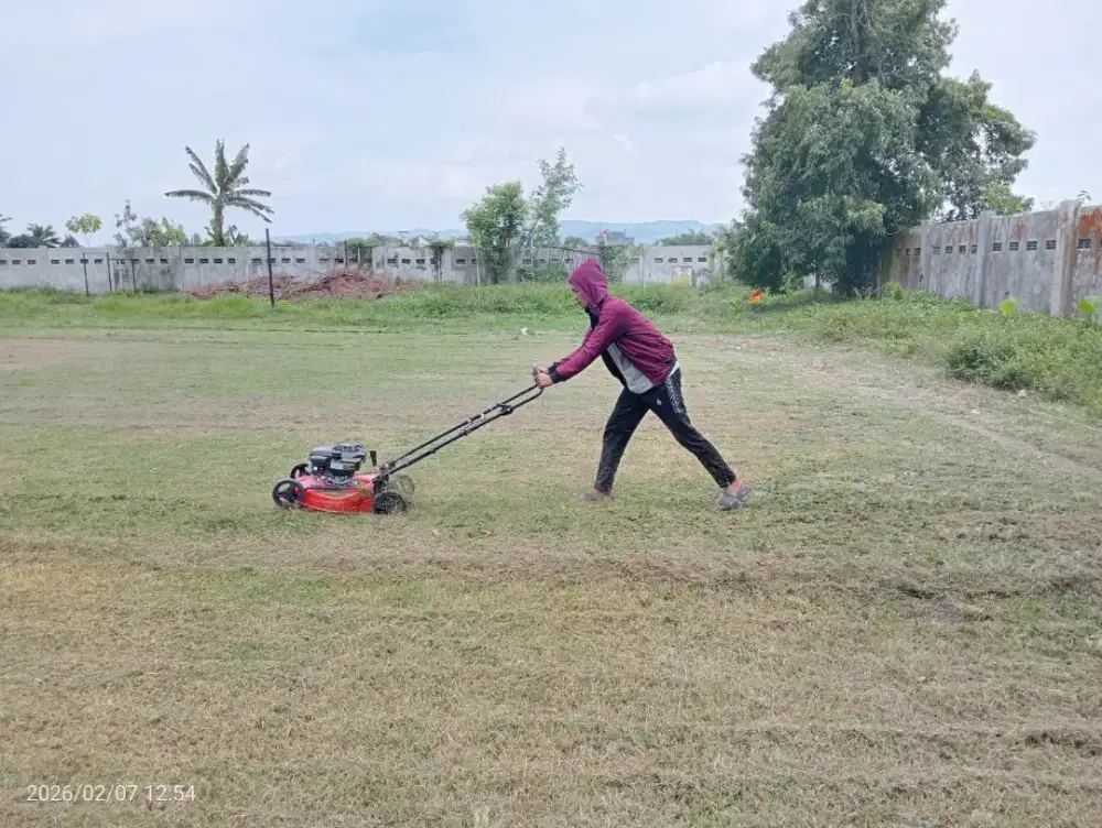 Jasa perawatan taman & potong rumput