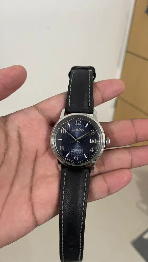 Jam Tangan Seiko Presage Automatic (Blue Dial Dark)