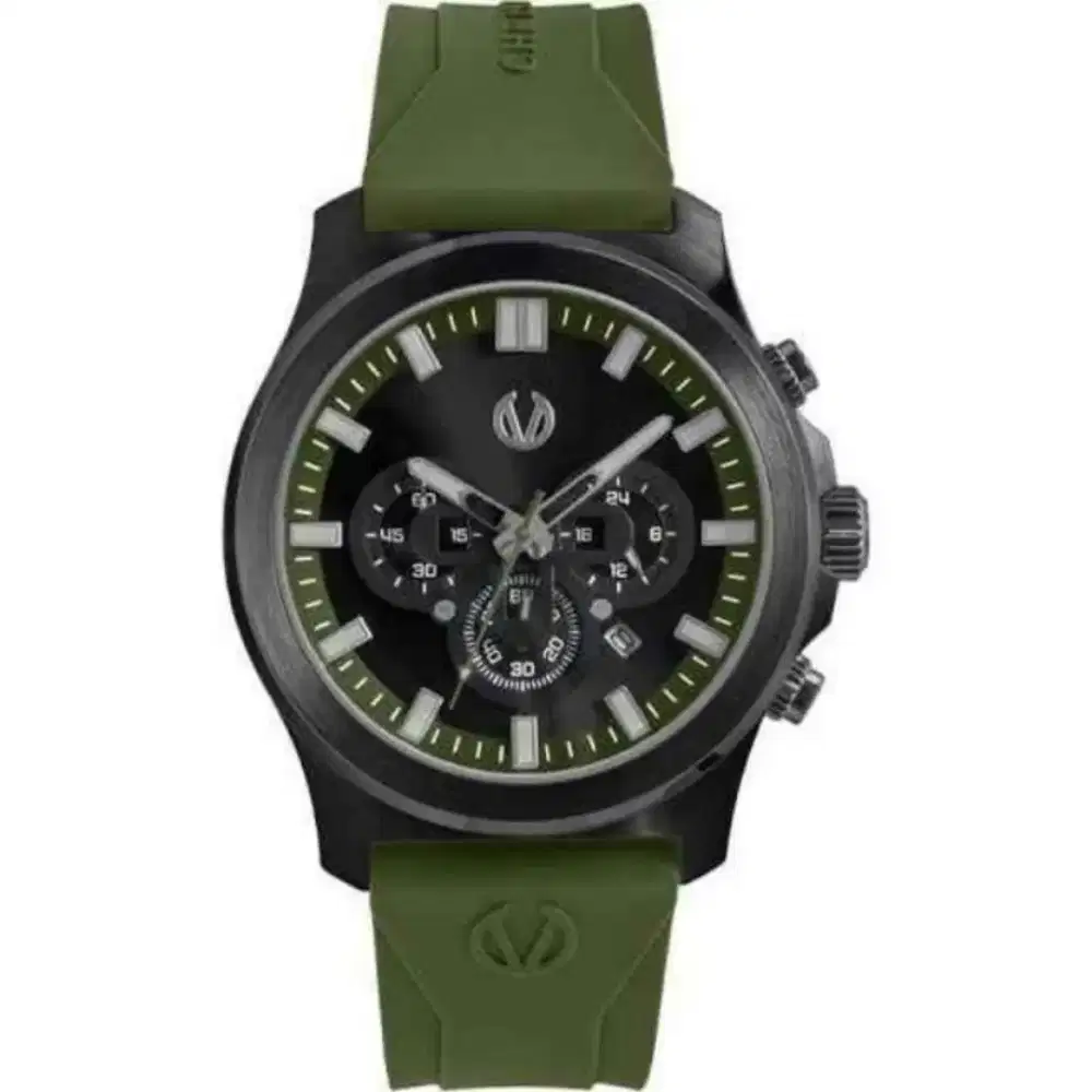 Jam tangan Christ Verra CV_12153G-36_BLK/GRN