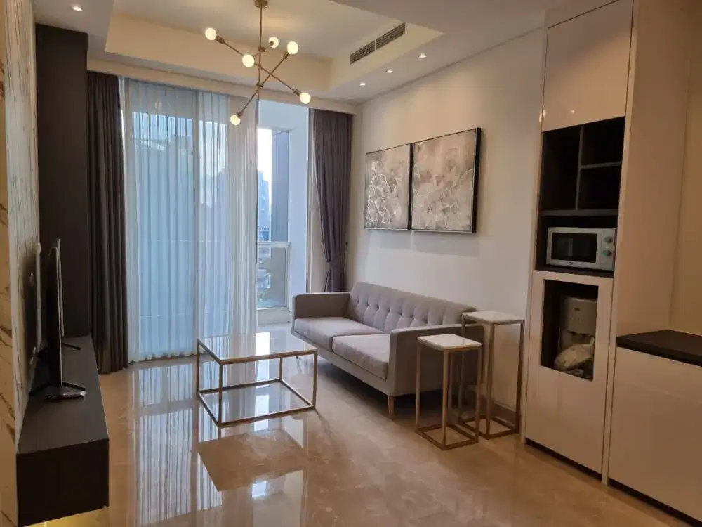 Sewa Apartemen The Elements 2+1 Br Fully Furnished - Comfortable Strategic At Kuningan Jakarta Selatan