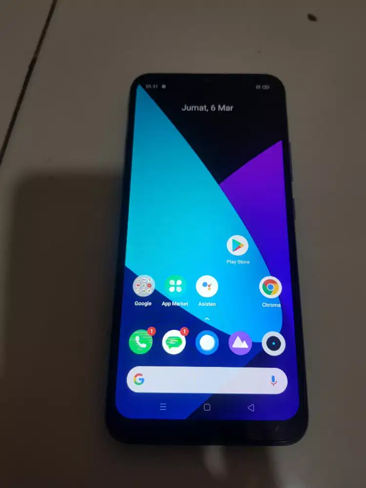Dijual realme C20, ram 2/32, batangan