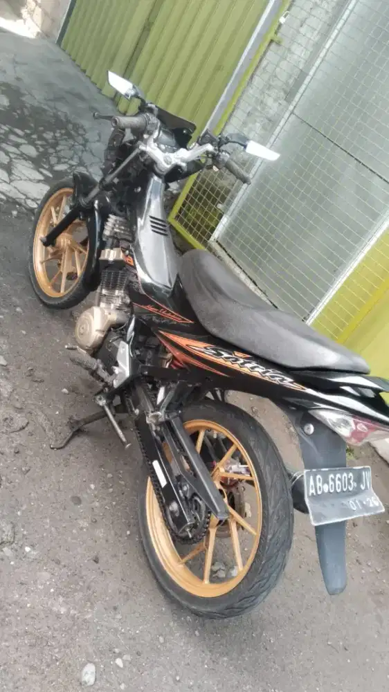 Suzuki satria FU THN 2010 plat AB Bantul