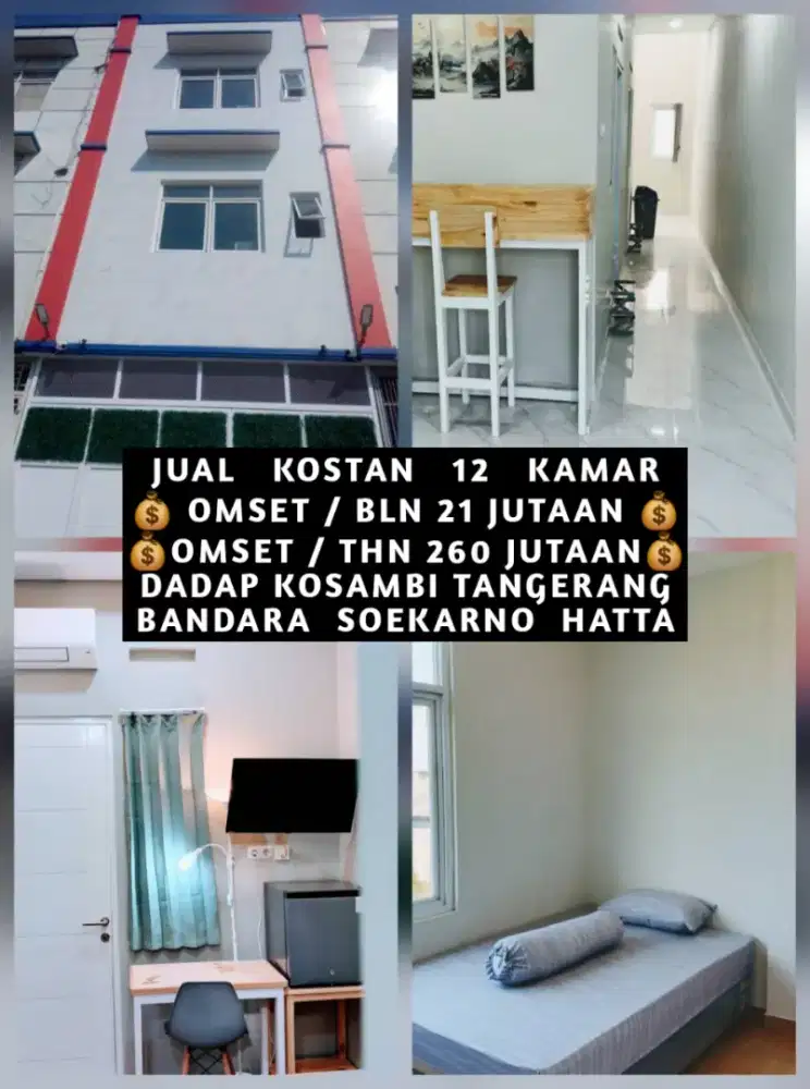 JUAL KOST KOSAN KOSTAN DADAP KOSAMBI TANGERANG