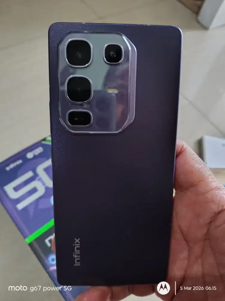 Infinix note 50 pro ram 8+8/256 warna ungu