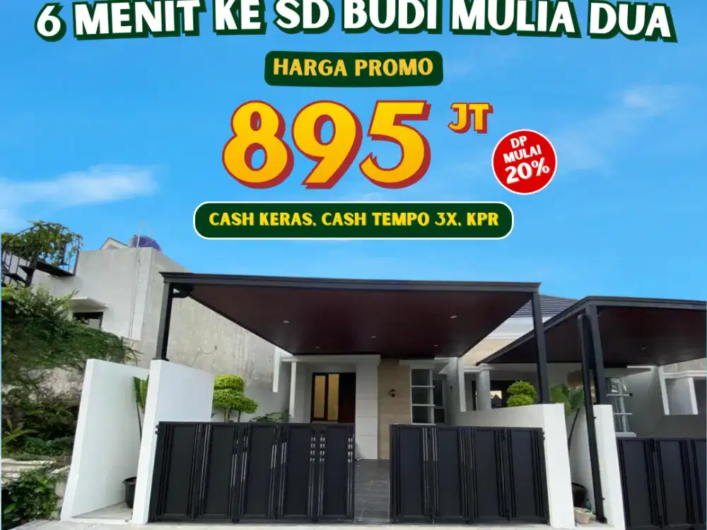 Hunian Asri View Merapi Dekat Kampus UII & UNRIYO  Harga Promo 895 Juta!