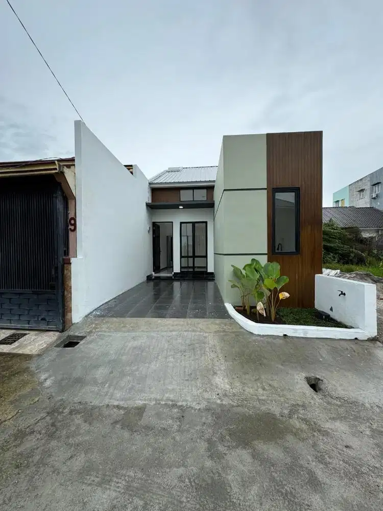 Rumah  mewah ready 3 kamar gaperta ujung