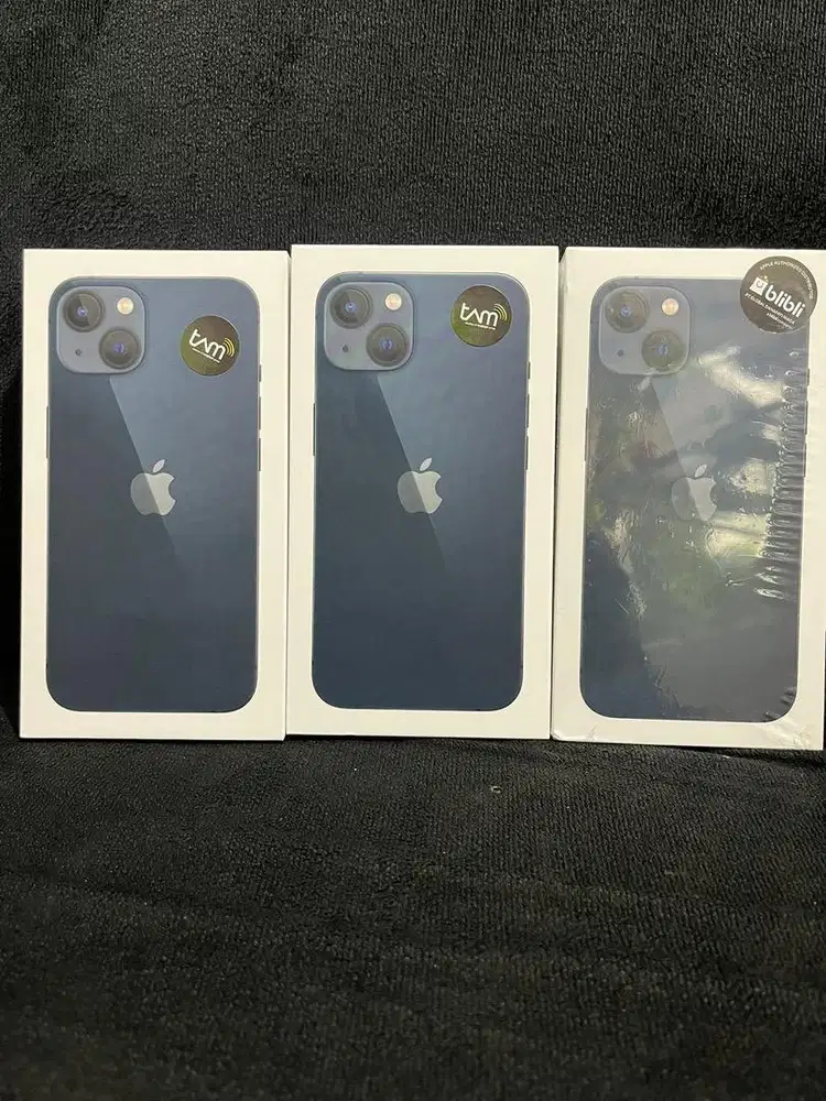 Iphone 13 128 gb new segel warna midnight