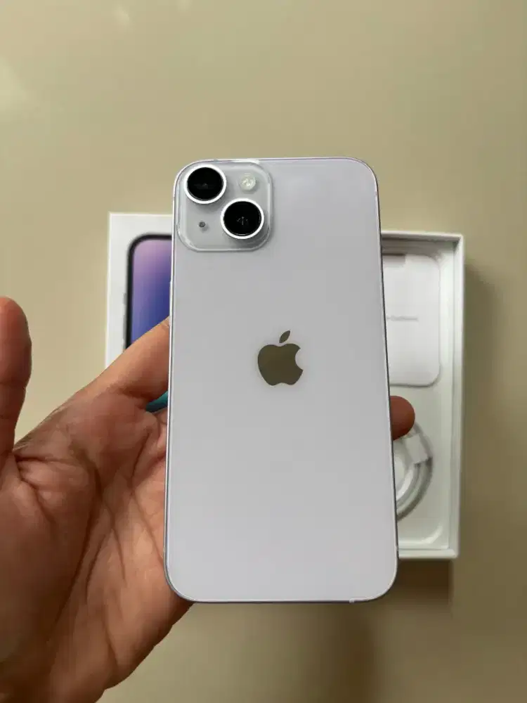 iPhone 14 128GB - Second Beacukai Sinyal Permanen IMEI Resmi Indonesia