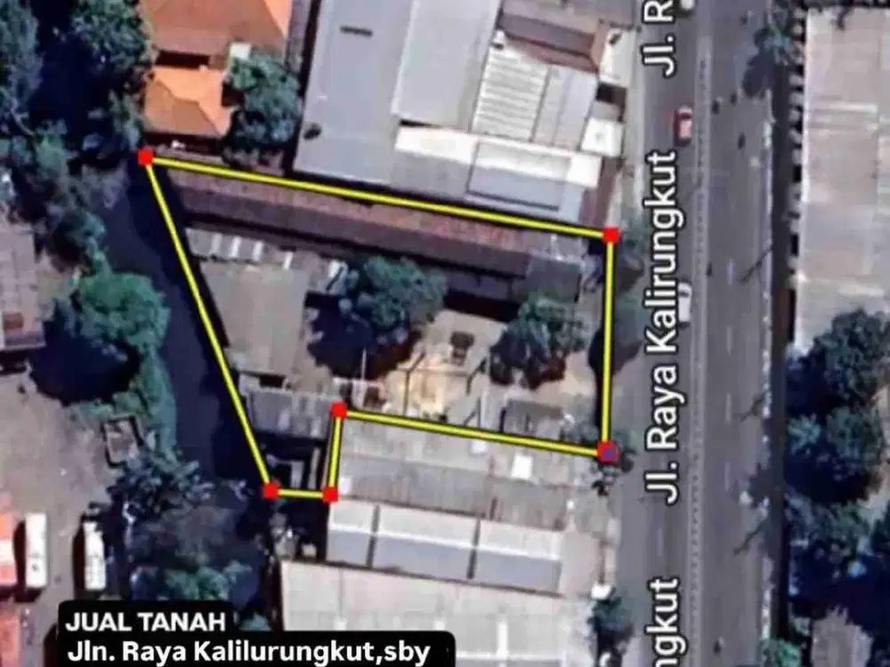 Investor merapat... Super Best Deal ‼️ Dijual Gudang / Tanah 0 jalan Raya Kalirungkut, strategis.