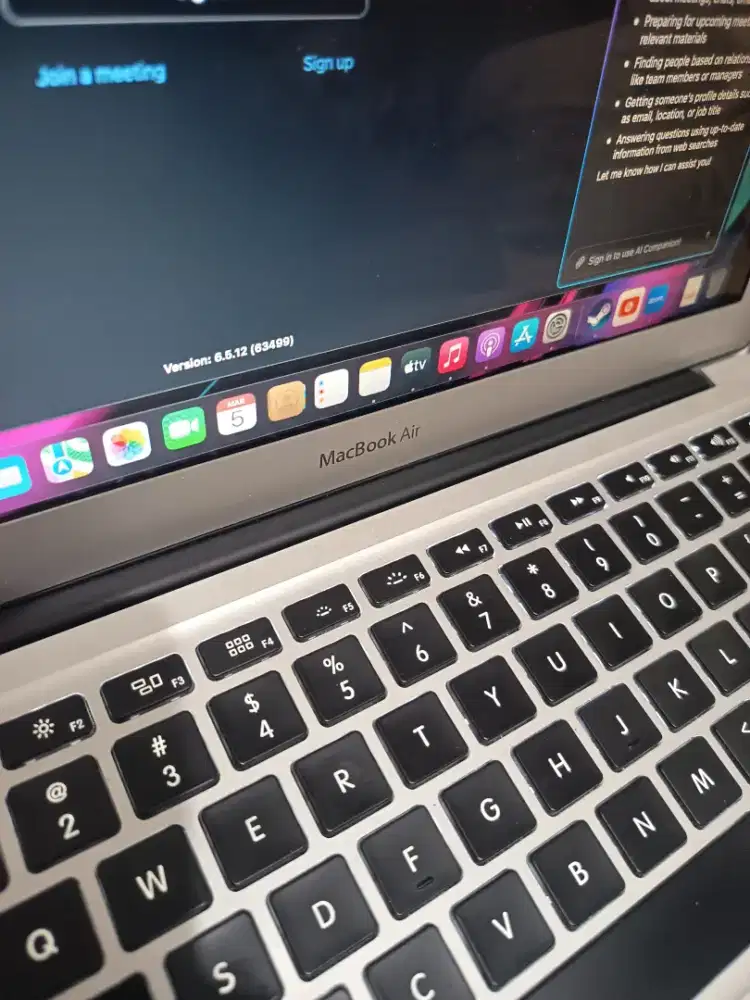 Laptop MacBook air second