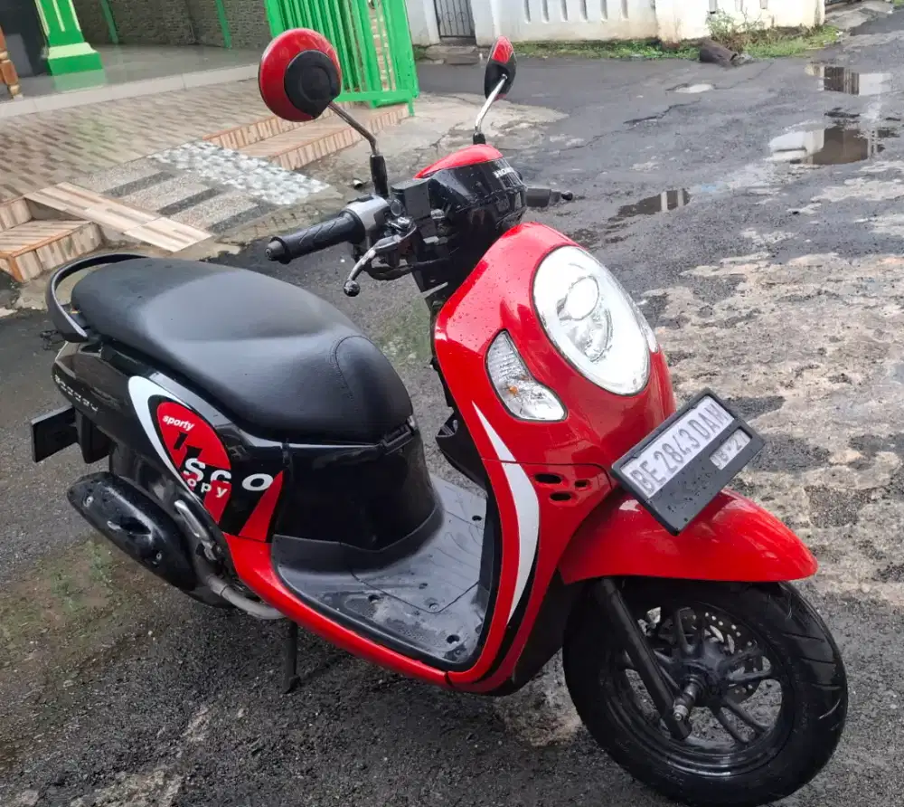 SCOOPY THN 2022 GREESS tipe tertinggi ISS