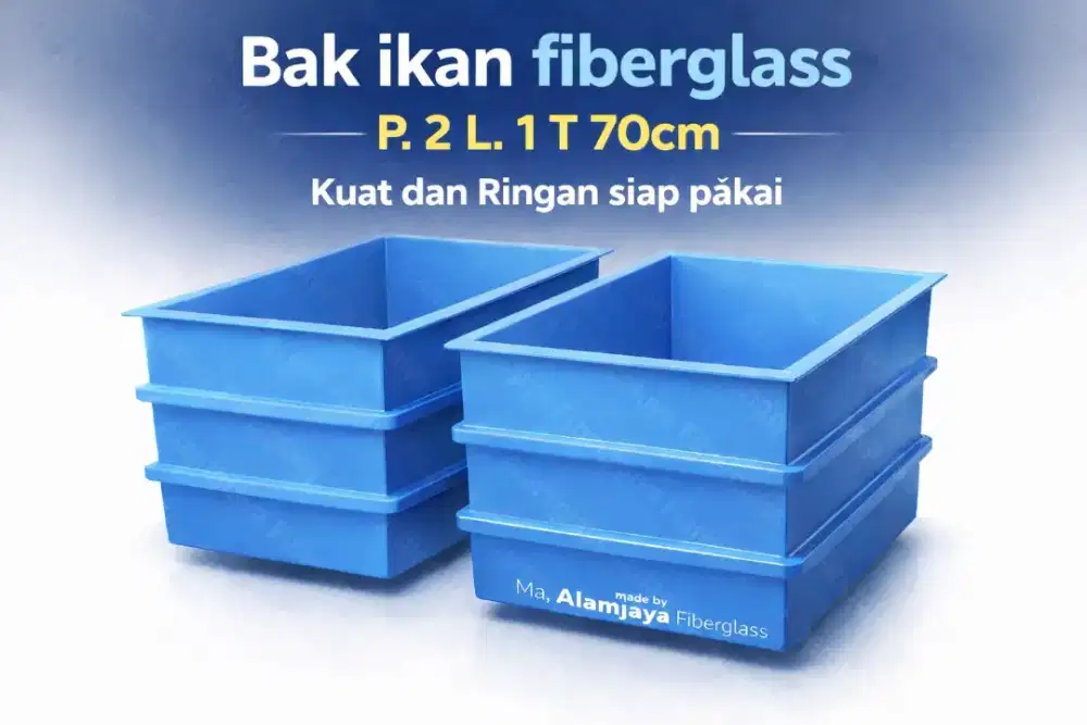 Kolam ikan fiberglass