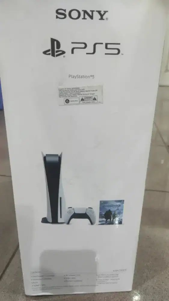 Jual ps 5 jarang di pake siap test di tempat