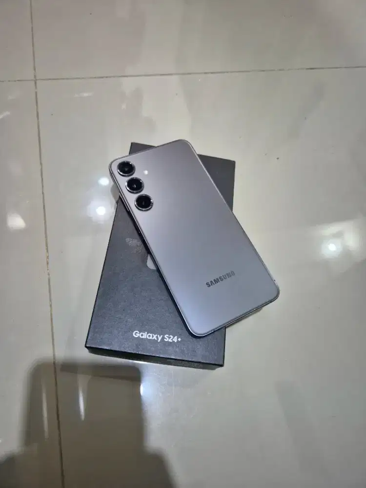 Samsung S24 Plus 12/256GB Resmi Sein Grey Lengkap
