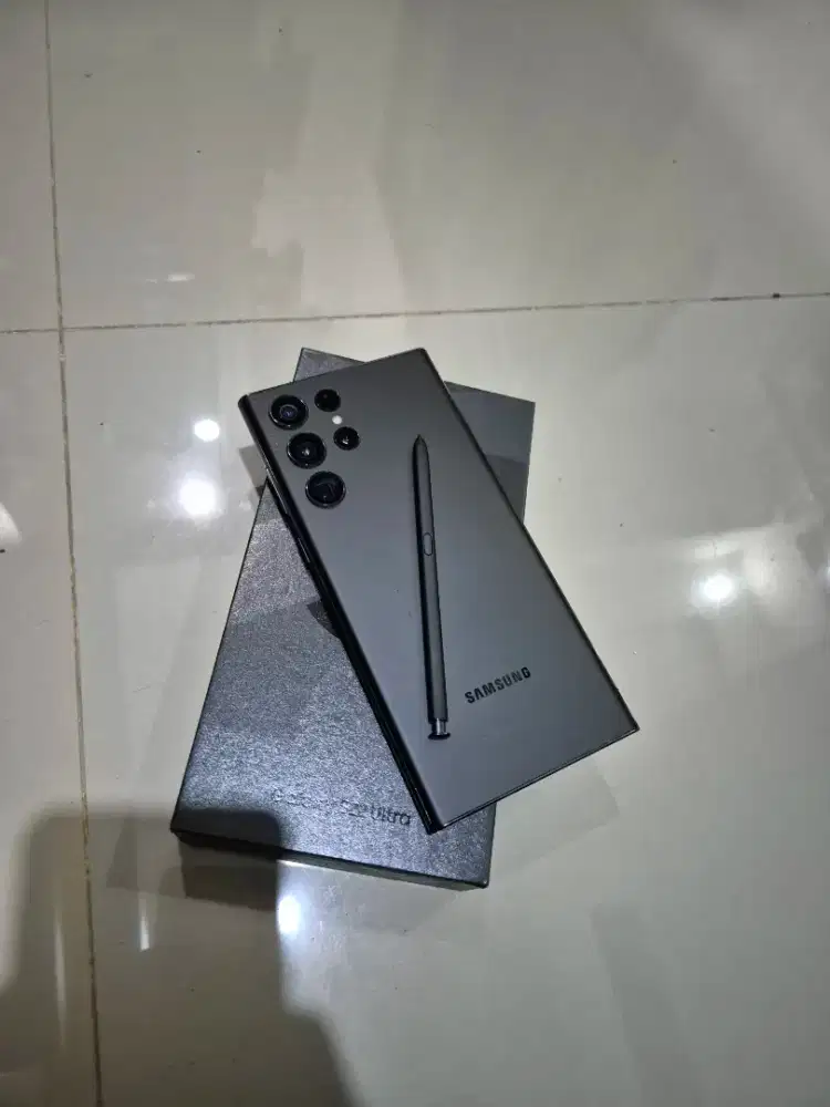Samsung S22 Ultra 12/512GB Resmi Sein Black Lengkap