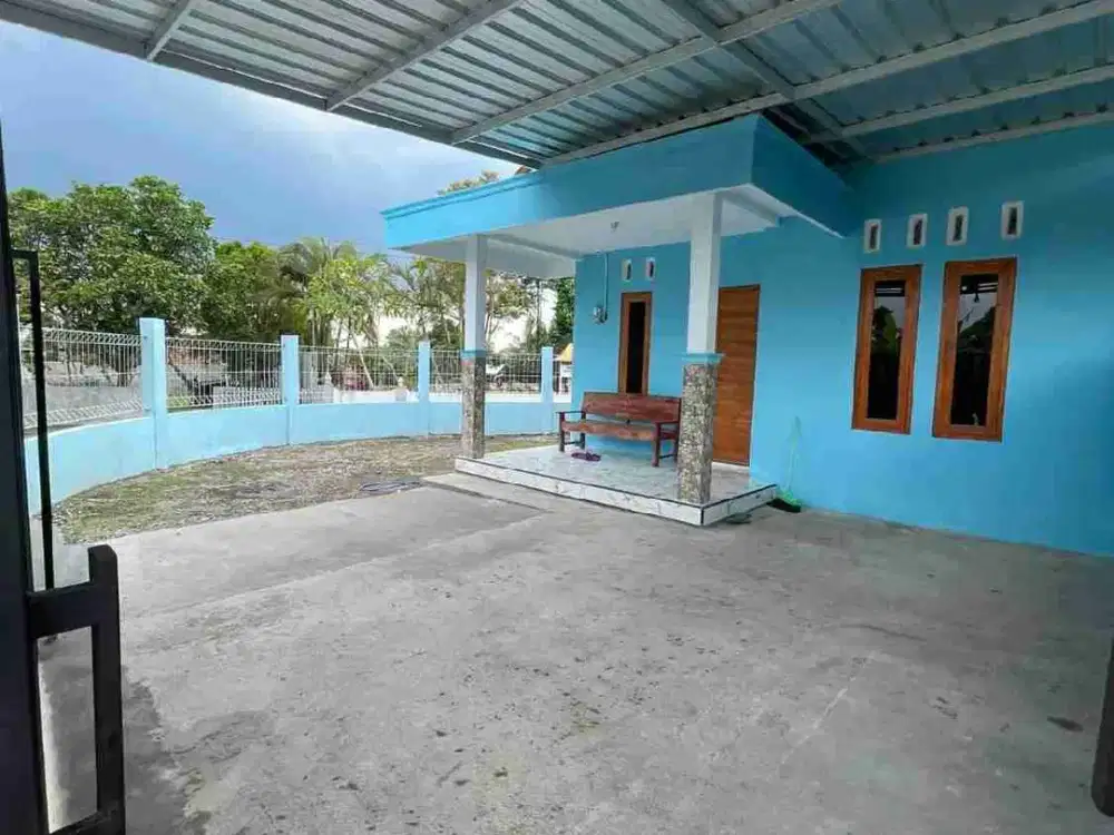 Di kontrakan rumah baru di Seputaran Pasar Rejondani jln Palagan