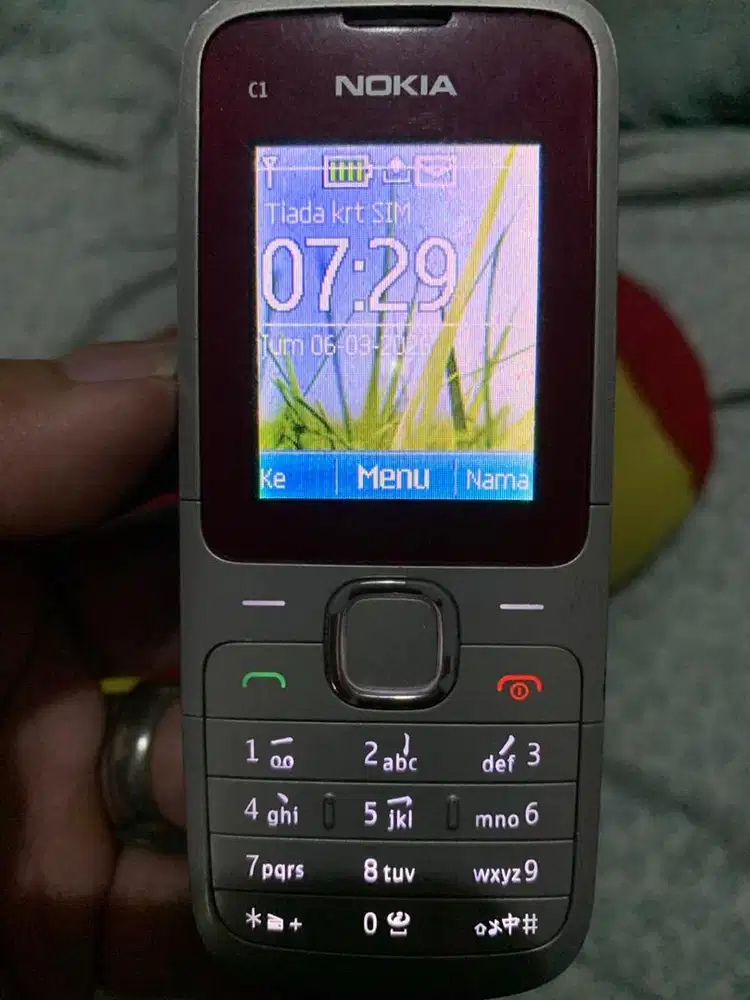 Dijual aja hp nokia C1 original normal siap pakai