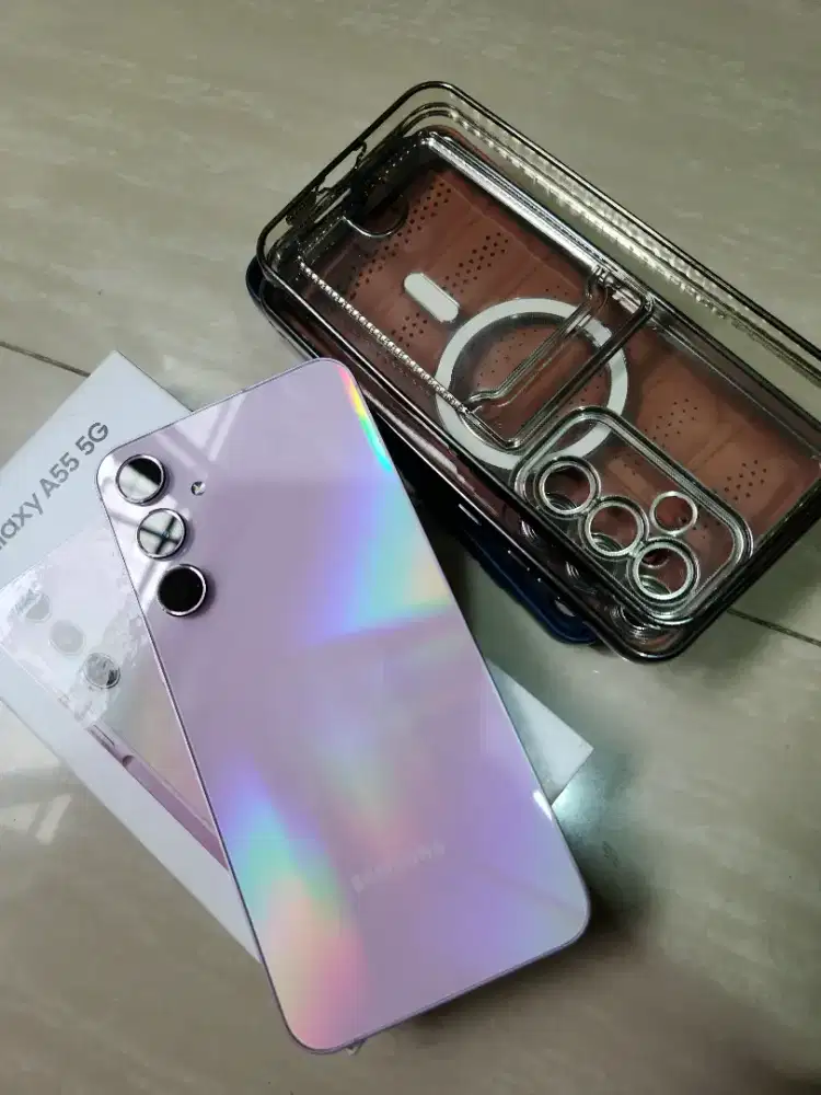 Dijual Samsung A55 RAM 8+8GB/256GB Superrr Mulus ada Dusnya
