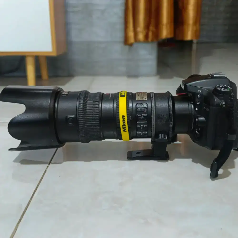 Kamera nikon d7100 lensa tele nikon vr1