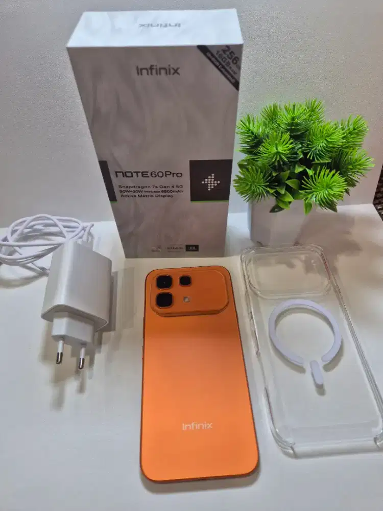 HP INFINIX NOTE 60 PRO WARNA SOLAR ORANGE RAM 12GB /256GB