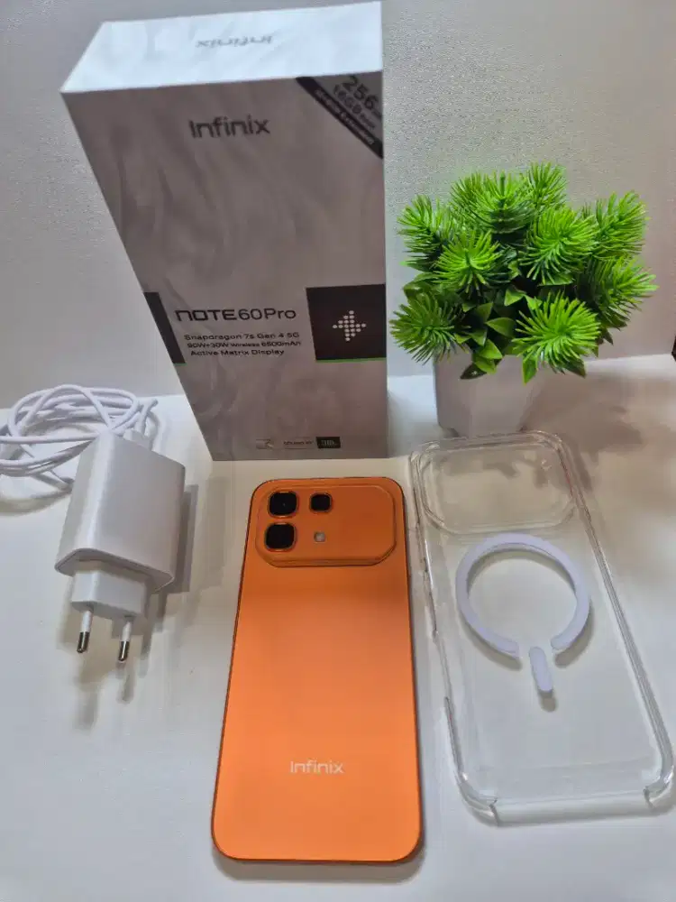 HP INFINIX NOTE 60 PRO WARNA SOLAR ORANGE RAM 12GB /256GB