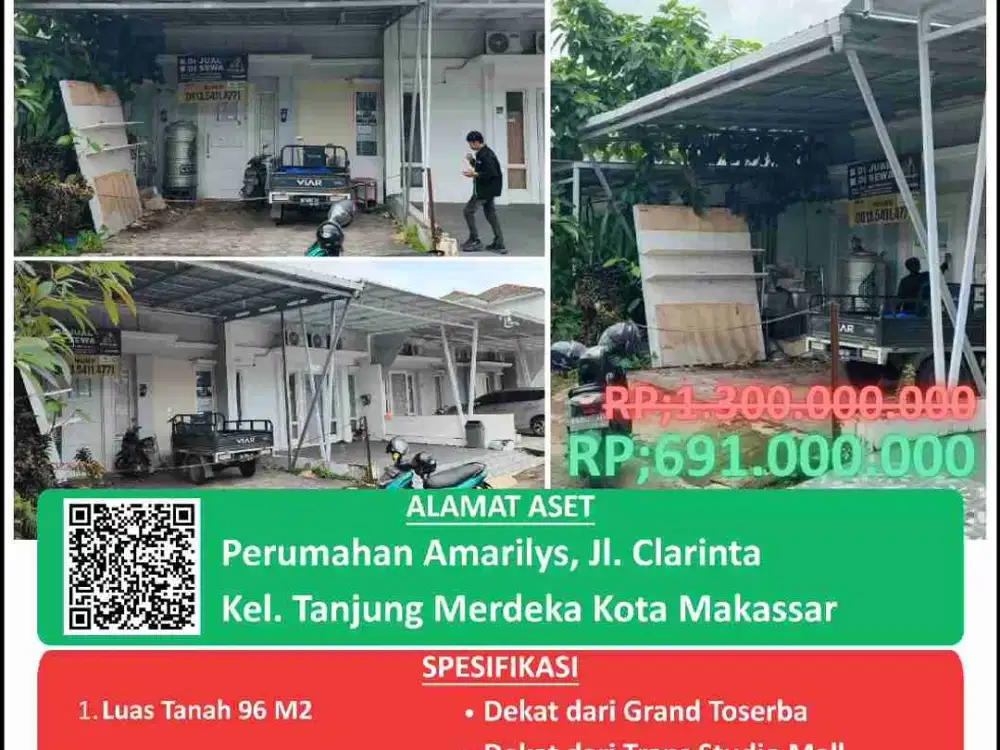 Jual Lelang Rumah Dekat Wisata Pantai