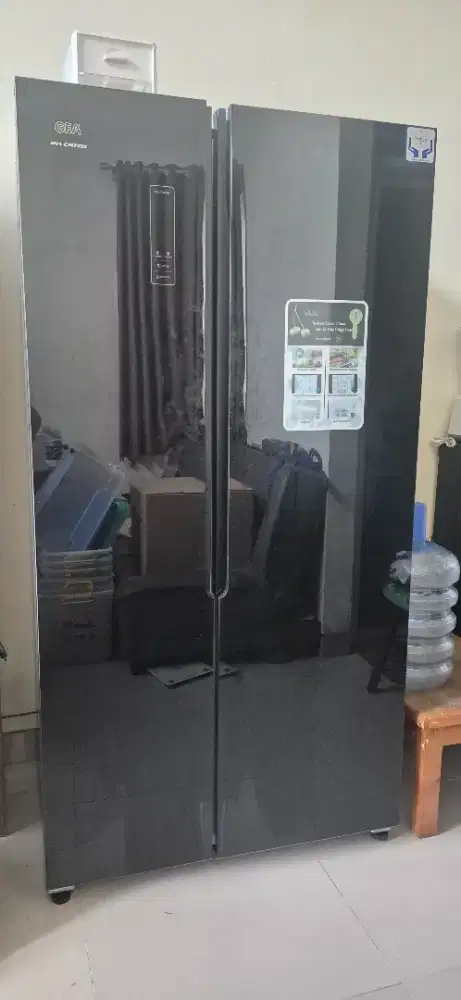 Kulkas Side by Side GEA G2D-563 RC67 Inventer LED Display