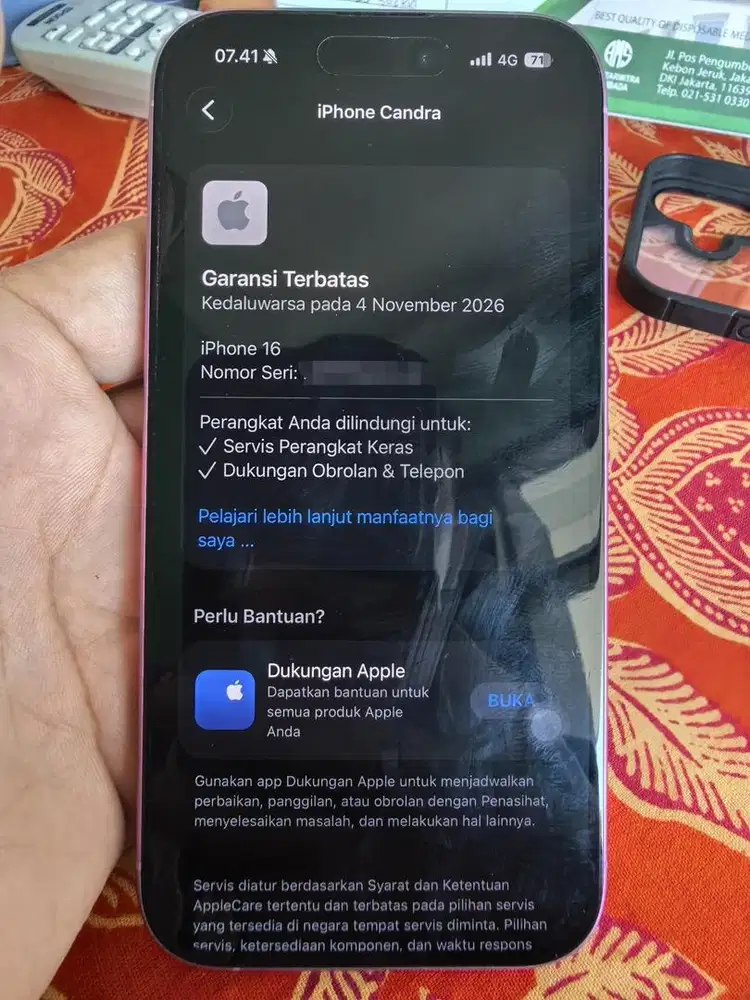 Iphone 16 Pink 128GB