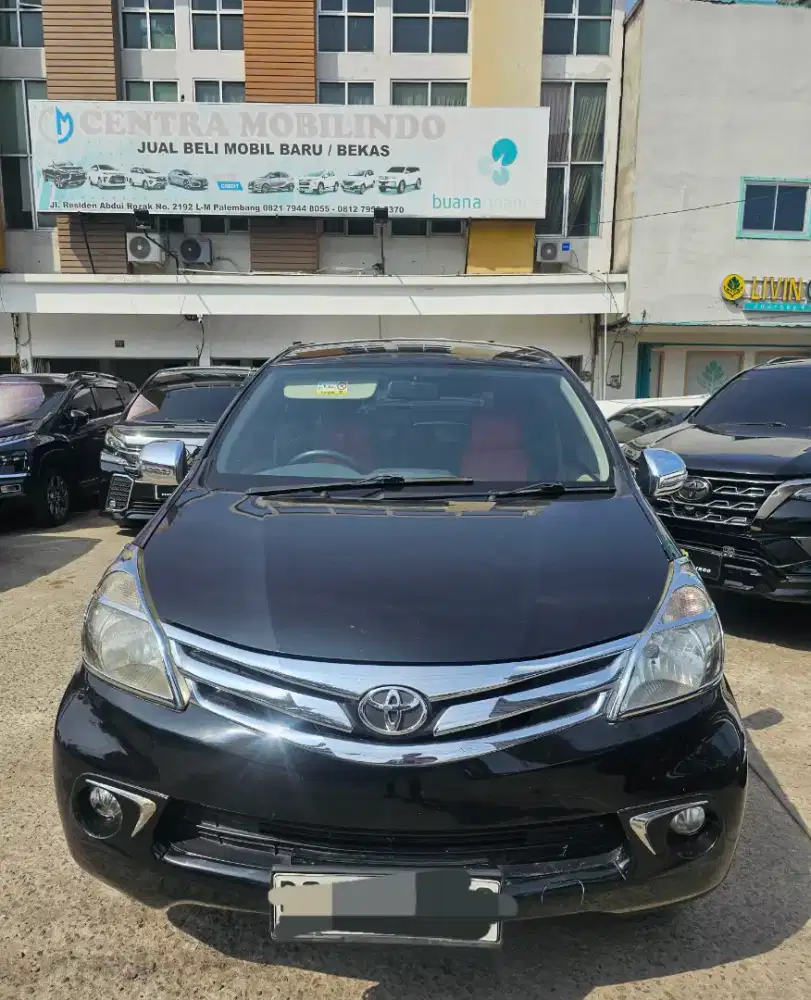 Avanza G 1.3 MT 2014 hitam istimewa dp 22 jt