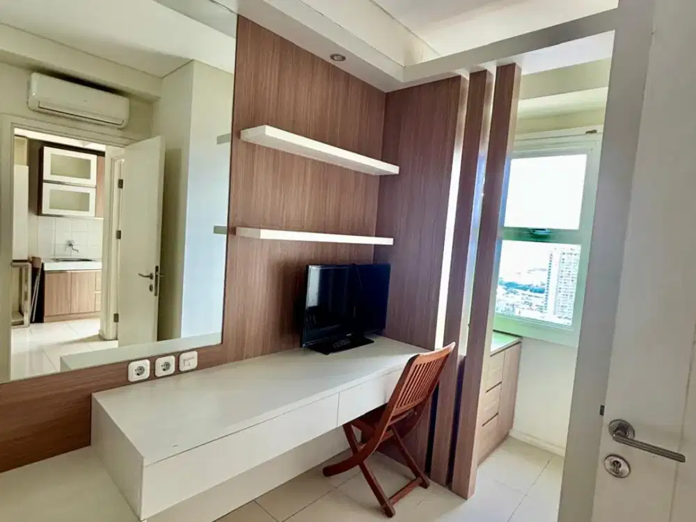 Dijual Harga di Bawah Pasaran Apartemen Parahyangan Residence 2 BR Dekat Kampus