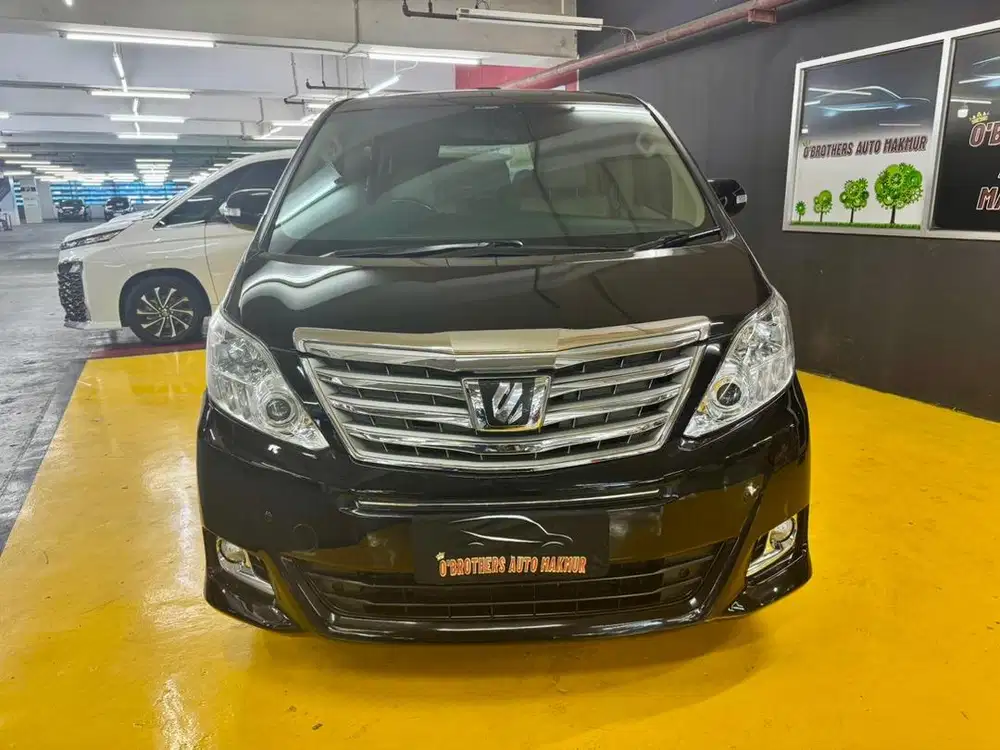 TERMURAH TOYOTA ALPHARD G MATIC AT 2012 HITAM (LOW KM LOW DP)