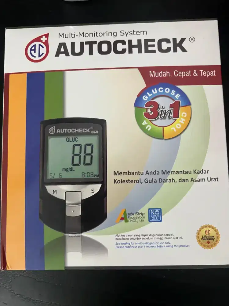Alat Tes Kesehatan Autocek 3 in 1