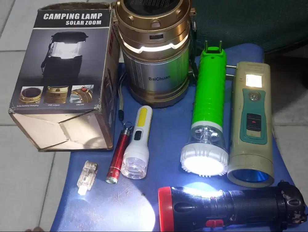 1Emergency Lamp Led ,6bh Lampu Senter LED,Terang,murah,semua 50rb,NET