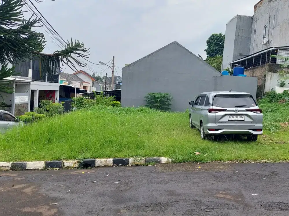 Tanah Kavling Hook 98m2 di Cilangkap Depok, Legalitas SHM Aman & Lingkungan Nyaman Siap Bangun