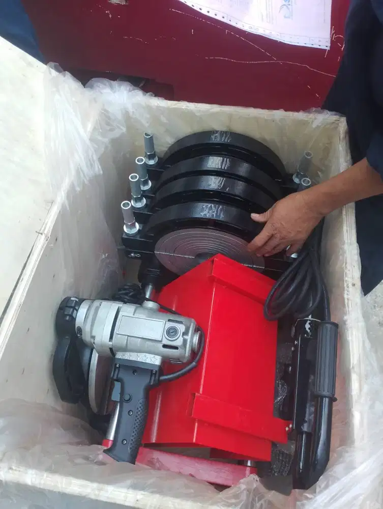 Alat Joint Pipa Hdpe 250mm Manual 4 Clamp