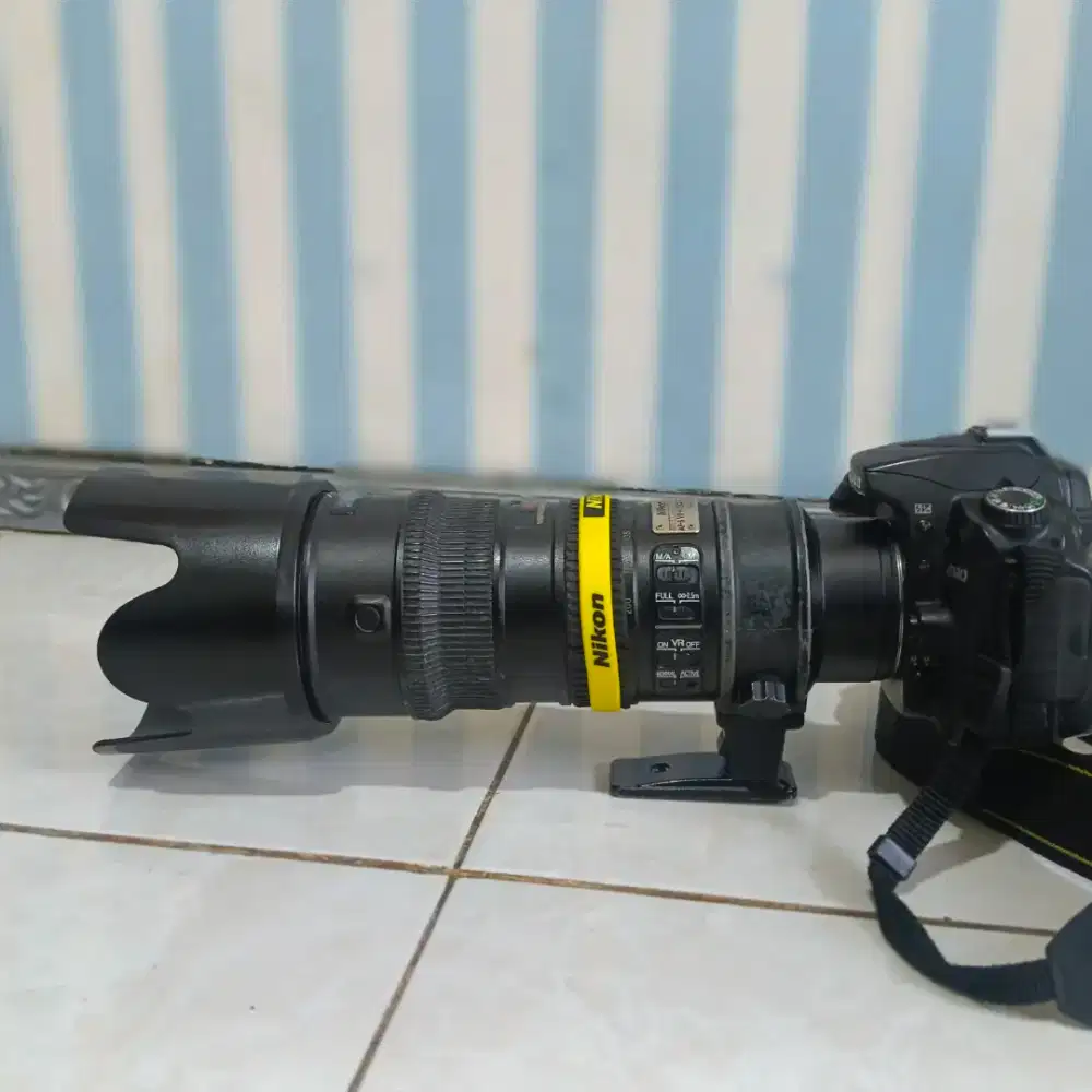 Kamera nikon lensa tele