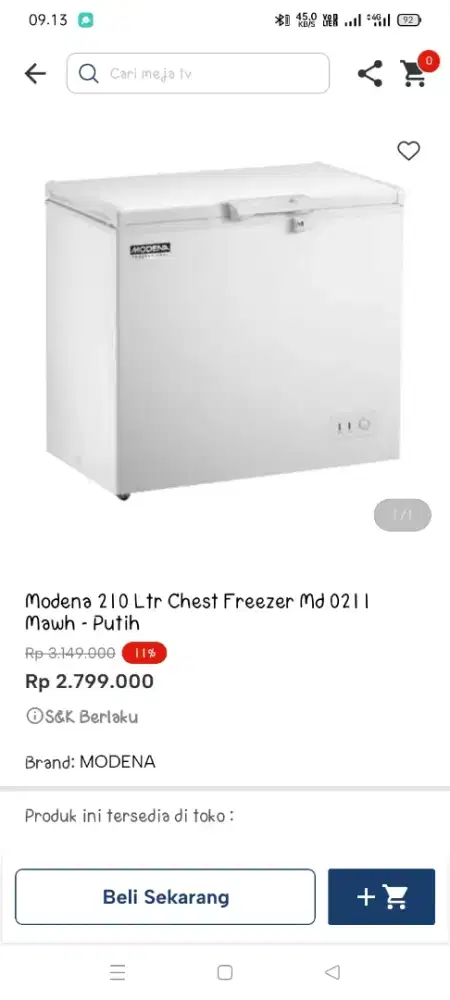 Promo freezer box