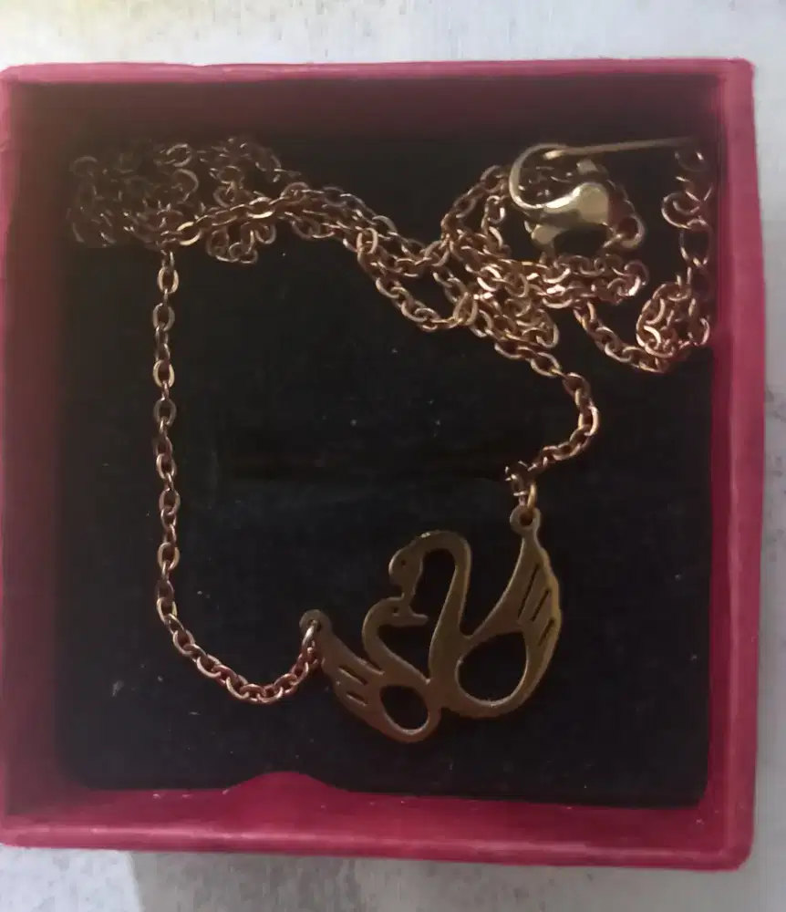 Kalung perak D paris