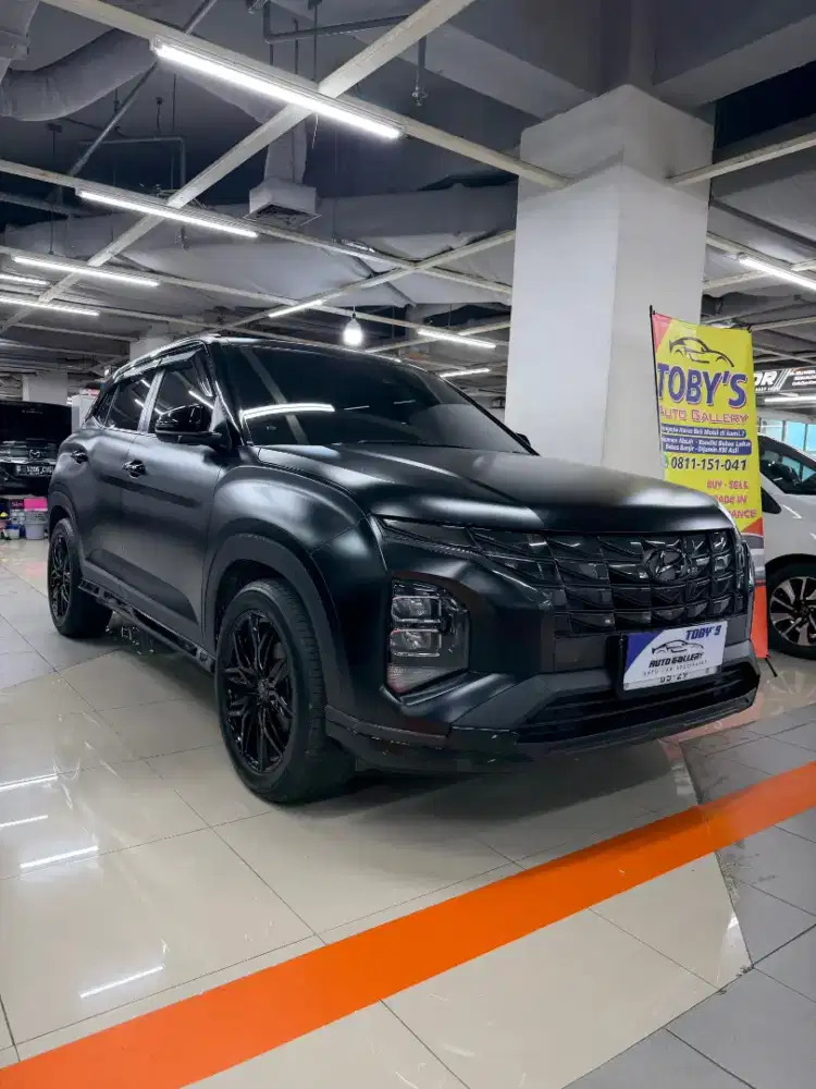 Hyundai CRETA Prime Alpha 2024,low km antik,blackmate,siap pakai,
